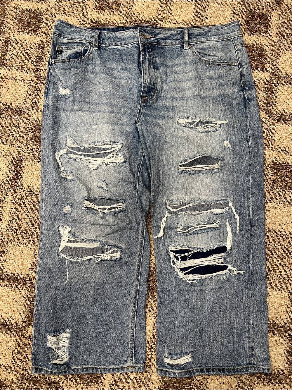 Kancan Cropped Wide Leg